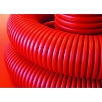 Труба жесткая двустенная 110мм для кабельной канализации (12 кПа) красная - Интернет-магазин промышленного оборудования "Авант",  Шадринск